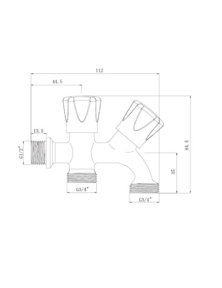 Grifo lavadora-lavavajillas Basic