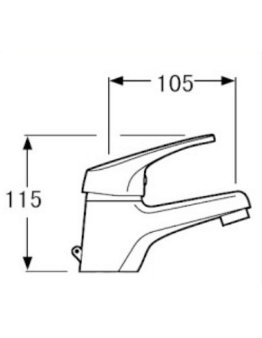 Monomando lavabo Grove-Grifería-Eurodrill S.L.