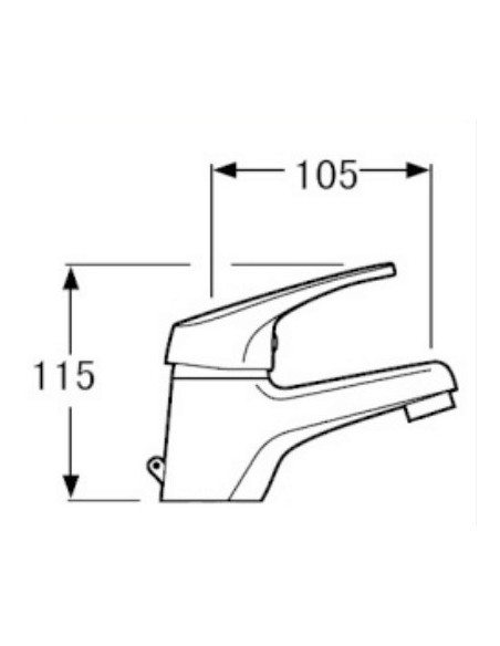 Monomando lavabo Grove