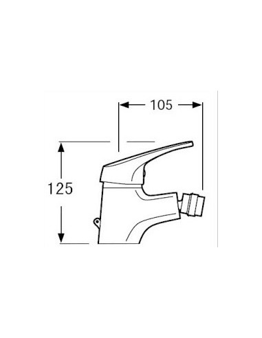 Monomando bidé Grove-Grifería-Eurodrill S.L.