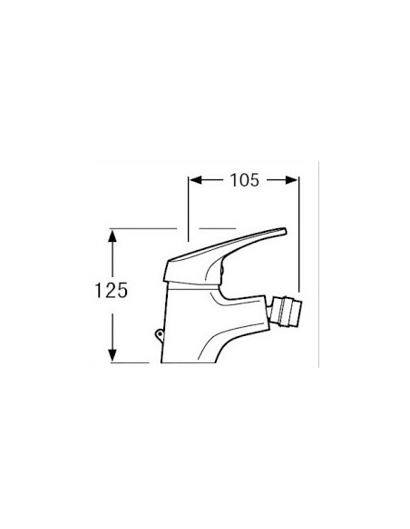 Monomando bidé Grove