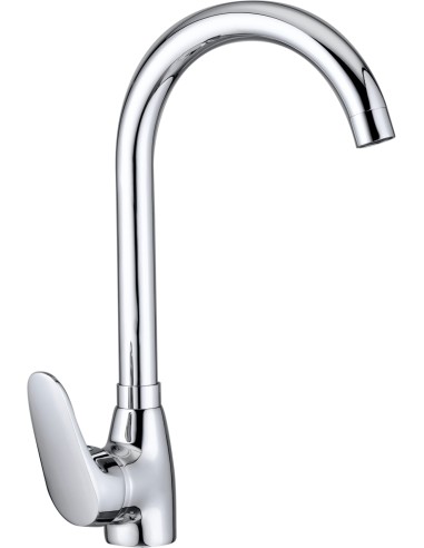 Monomando fregadero repisa C/A curvo Grove-Grifería-Eurodrill S.L.