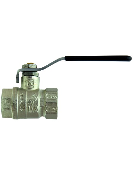 Válvula esfera H-H palanca INOX 1" Bugatti