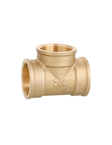 Te latón H-H 1 1/4"-Fontanería-Eurodrill S.L.