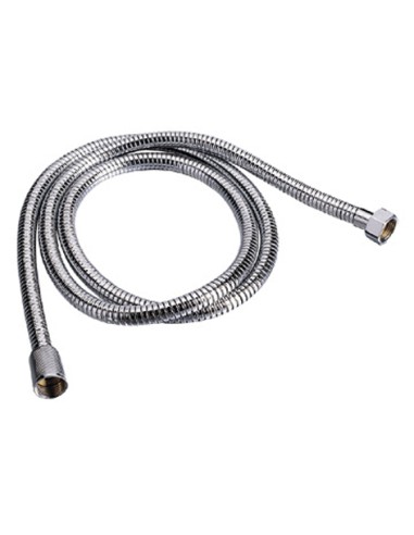 Flexo ducha latón cromo 1'50 m.-Fontanería-Eurodrill S.L.