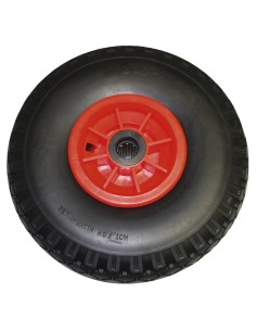 Rueda carro almacén PU 3.00-4