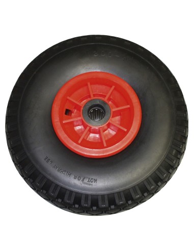 Rueda carro almacén PU 3.00-4-Ruedas-Eurodrill S.L.