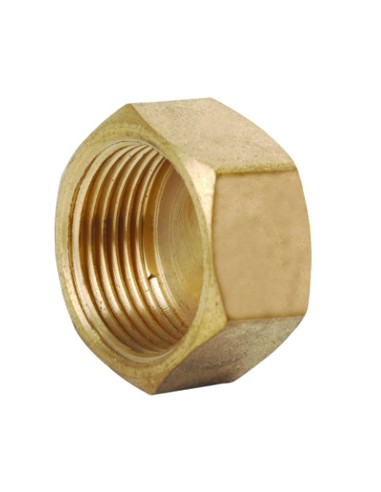 Tapón hembra latón 1 1/2"-Fontanería-Eurodrill S.L.