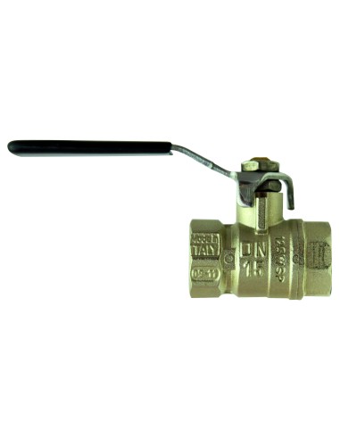 Válvula esfera H-H palanca INOX  Bugatti-Fontanería-Eurodrill S.L.