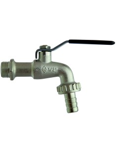 Grifo jardín racor manguera INOX Bugatti