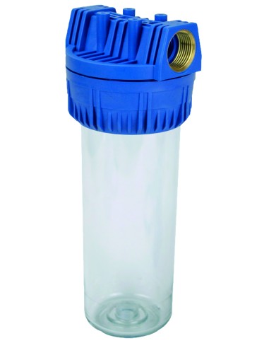 Portacartuchos 10" (conexión 1")-Fontanería-Eurodrill S.L.