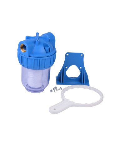 Set portacartuchos 5" (conexión 1"), filtro y accesorios-Fontanería-Eurodrill S.L.