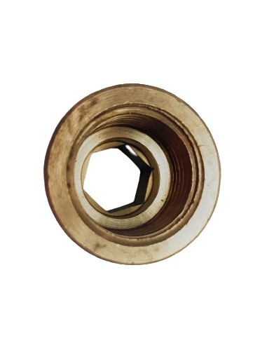 Alargadera marsella c/hexagonal latón M-H 1/2"-Fontanería-Eurodrill S.L.