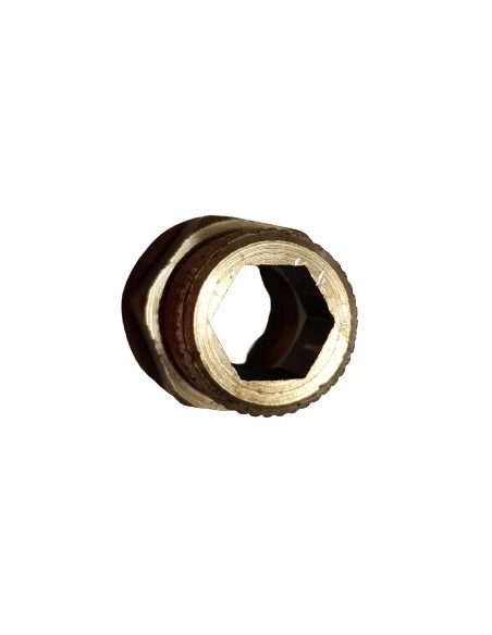 Alargadera marsella c/hexagonal latón M-H 1/2"