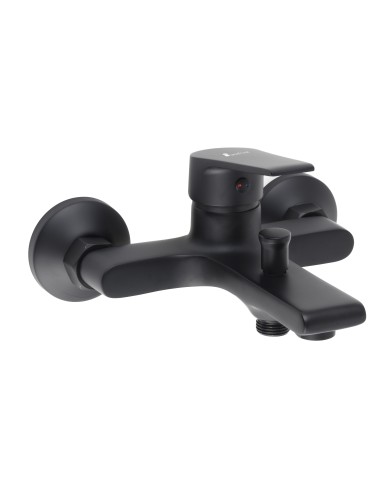 Monomando bañera Arbo Negro-Grifería-Eurodrill S.L.