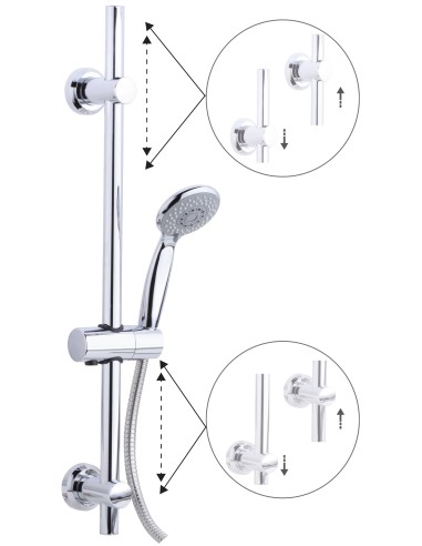 Kit de ducha Ares-Accesorios de baño-Eurodrill S.L.