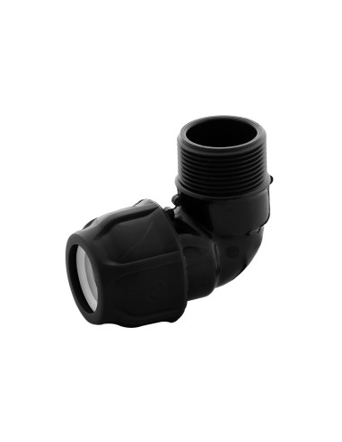 Codo 90º rosca macho PE 63 x 2"-Accesorios para PE-Eurodrill S.L.