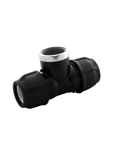 Te rosca hembra c/r inox PE 32 x 1" x 32-Accesorios para PE-Eurodrill S.L.