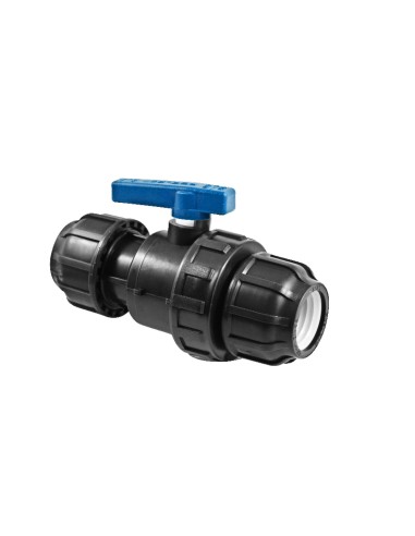 Válvula esfera enlace c/racor PE-Fontanería-Eurodrill S.L.