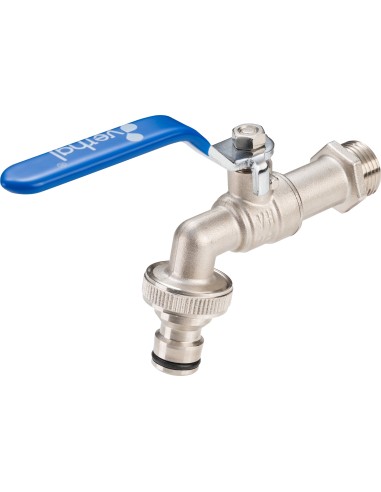 Grifo jardín racor rápido 1" x 1"-Fontanería-Eurodrill S.L.