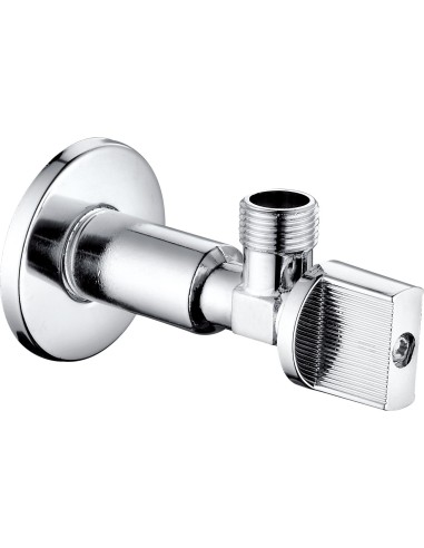 Válvula de escuadra 1/2" 3/8" larga anticalcárea-Fontanería-Eurodrill S.L.