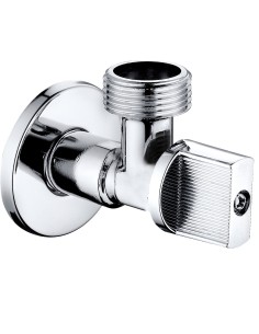 Válvula de escuadra 1/2" 3/4" anticalcárea (mando...