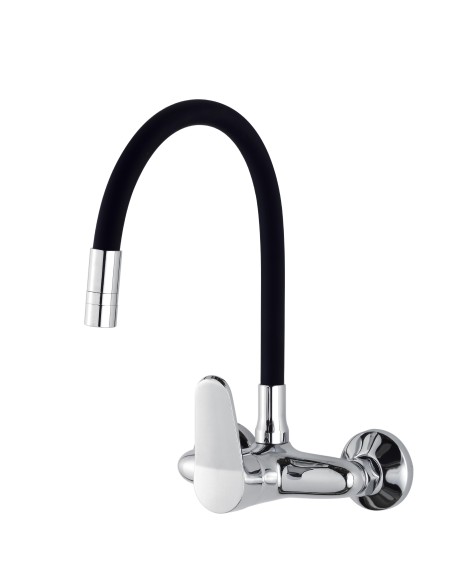 Grifo de fregadero pared flexible Meis