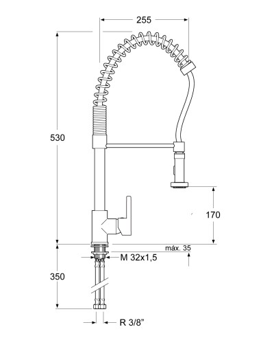 Grifo de fregadero Pantón-Grifería-Eurodrill S.L.
