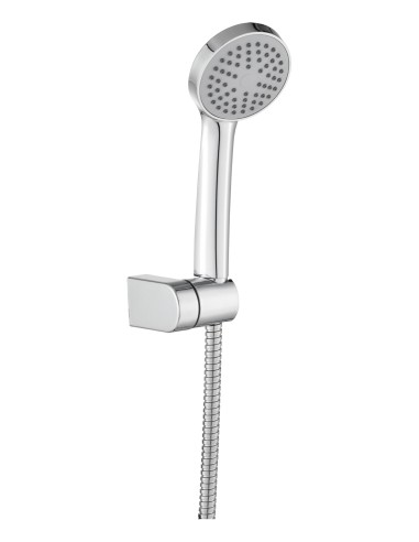 Kit de ducha Nilo (mango 1F Nilo + flexo 1,70-2,20 + soporte)-Accesorios de baño-Eurodrill S.L.