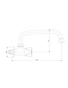 Grifo giratorio mural Trial 2