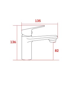 Monomando lavabo Navia 2