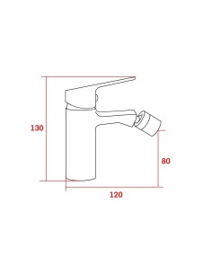 Monomando bidé Navia 2