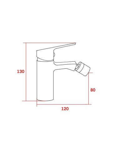 Monomando bidé Navia-Grifería-Eurodrill S.L.