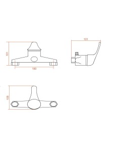 Monomando ducha Navia 2