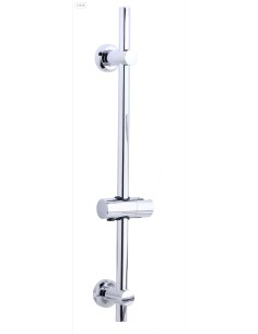 Barra de ducha ajustable 70 cm con soporte