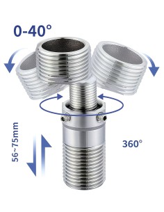 Kit excéntricas extensibles rotatorias largas