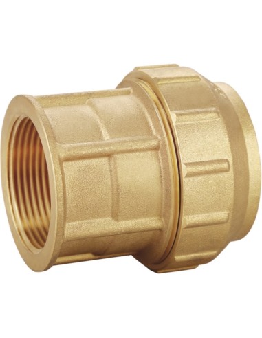 Racor rosca hembra latón PE 63 - 2"-Fontanería-Eurodrill S.L.