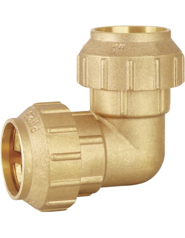 Codo 90º B/iguales latón PE-Fontanería-Eurodrill S.L.