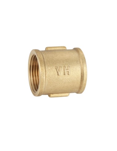 Manguito latón H-H 3/8"-Fontanería-Eurodrill S.L.