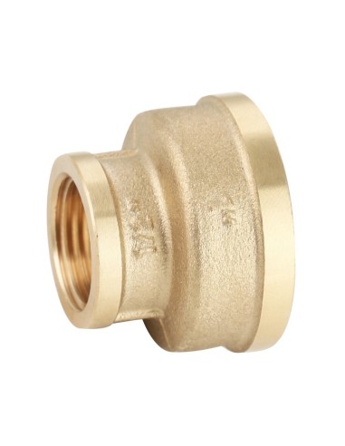 Manguito reducido latón H-H 1 1/4" x 1"-Fontanería-Eurodrill S.L.