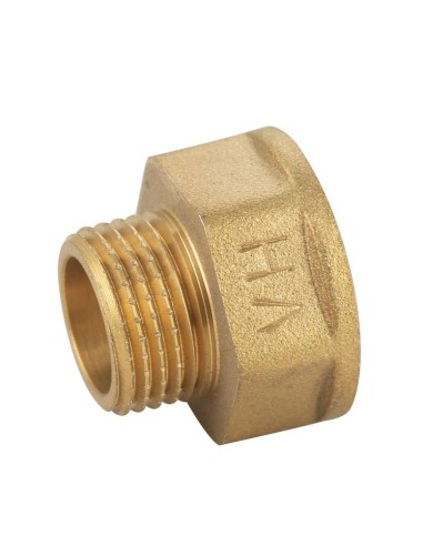 Alargadera marsella reducida latón M3/4" x H1/2"-Fontanería-Eurodrill S.L.