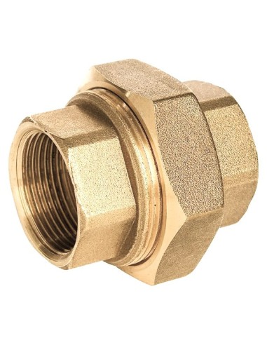 Racor cónico latón H-H 2 1/2"-Fontanería-Eurodrill S.L.